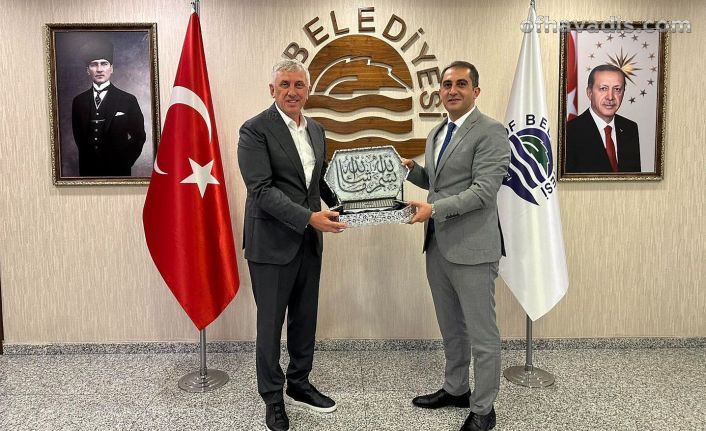 Kaymakam Akça'dan Başkan Sarıalioğlu'na iade-i ziyaret