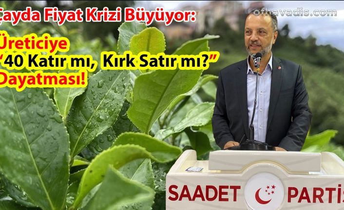 Üreticiye “40 Katır mı, Kırk Satır mı?”