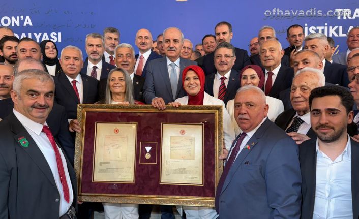 İstiklal Madalyası Trabzon’da