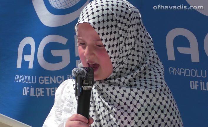 Minik yüreklerden Gazze’ye vicdan haykırışı