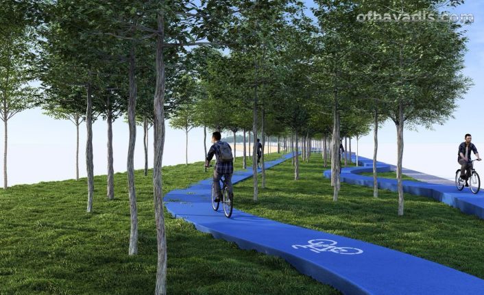 Sürmene’ye modern bisiklet yolu