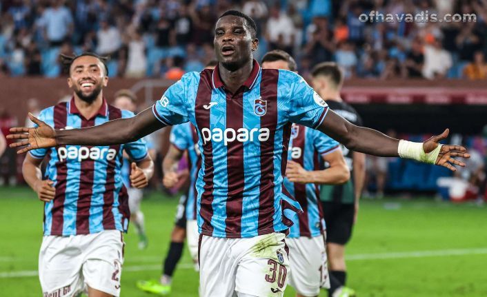 Trabzonspor sezona Onuachu ile 3 puanla başladı
