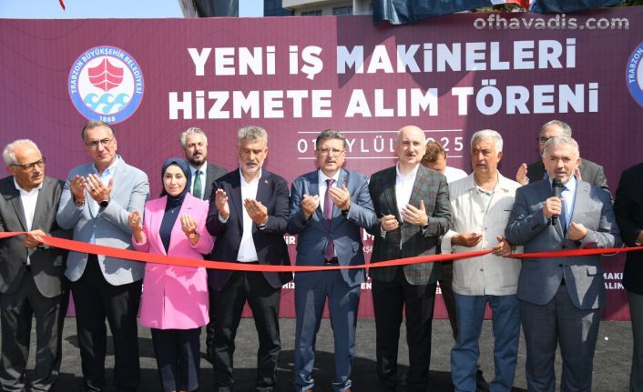 17 yeni iş makinesi hizmete alındı
