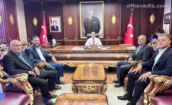 Ayaz ve Gözütok’tan Kaymakam Akça’ya ziyaret