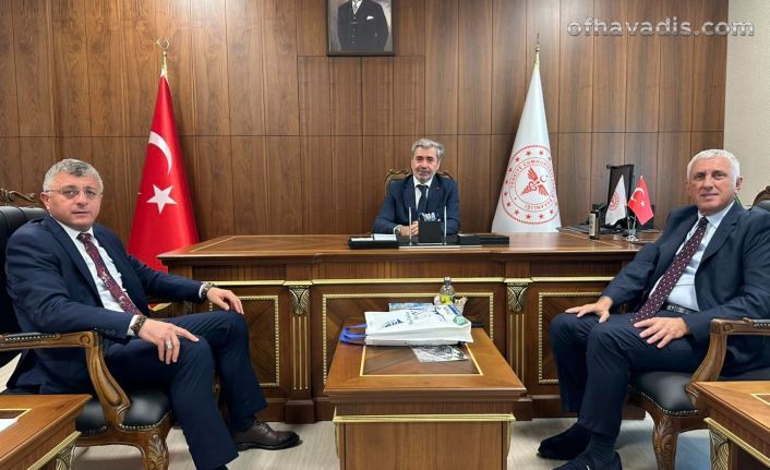 Başkanlar Sarıalioğlu, Baykal ve Okutan'dan Başhekim Doğan'a ziyaret