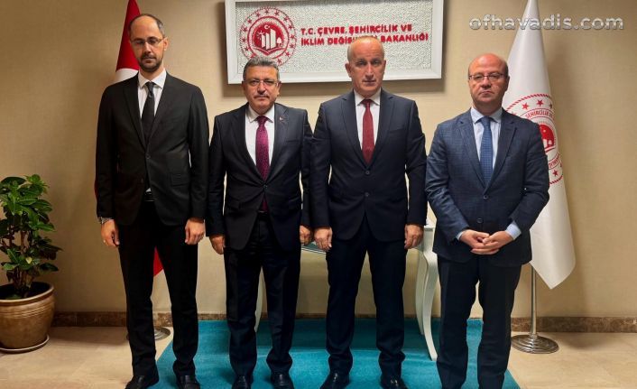 Başkan Genç Ankara'da projeleri görüştü