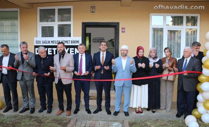 Diyetisyen Pınar Kurt Özel Sağlık Meslek Birimi hizmete açıldı