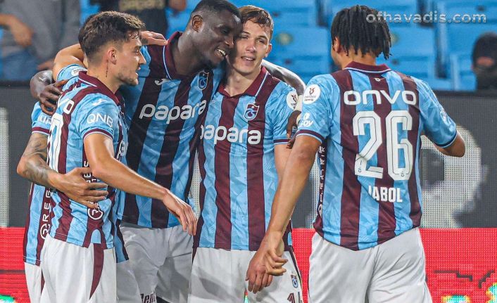 Trabzonspor Kayserispor’u 4 golle geçti