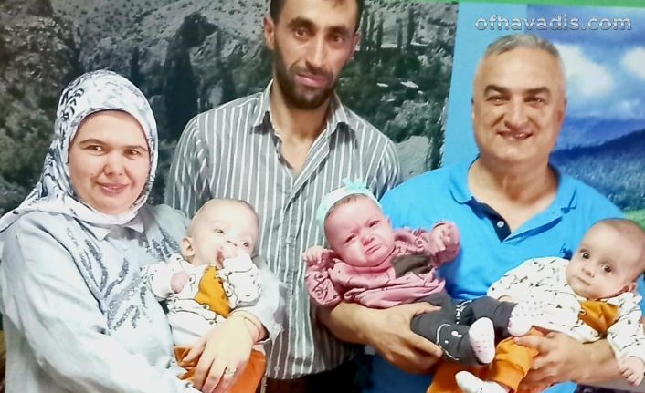 Üçüz bebeklerden biri melek oldu iki kardeş yaşam savaşını kazandı