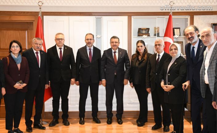 TBMM Heyeti Büyükşehir Belediyesi’ni ziyaret etti