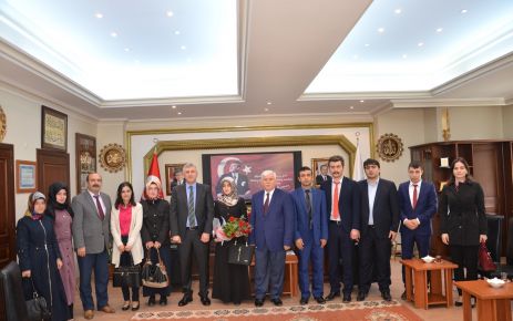 Aday Öğretmenlerden Başkan Sarıalioğlu’na Ziyaret