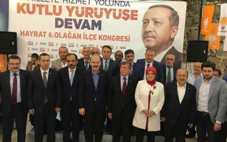 Ak Parti Hayrat’ta Salih Öztel’le devam ediyor