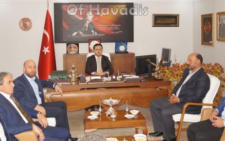 Ak Parti’den Kaymakam Fırat ve Başkan Sarıalioğlu’na ziyaret