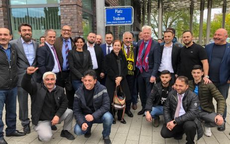 Almanya'nın Dortmund kentinde 'Trabzon Meydanı' Açıldı
