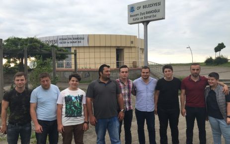 Hastikozlu gençlerden Ramoğlu Kültür Merkezi’ne ziyaret