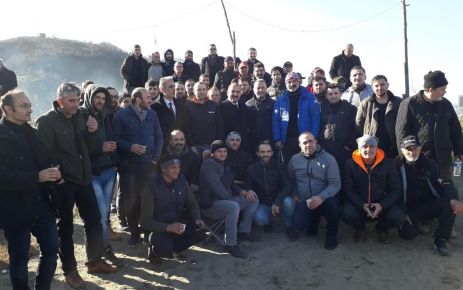 Olta balıkçıları Arsin’de bir araya geldi