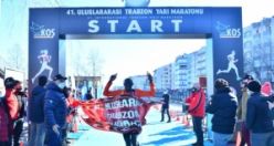 41. Trabzon yarı maratonu sağlıkçılara ithaf edildi