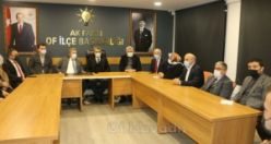 İl Başkanı Mumcu’dan AK Parti Of teşkilatına ziyaret
