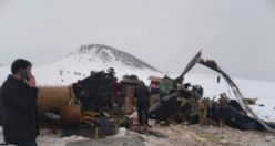 Bitlis Tatvan’da askeri helikopter düştü 9 asker şehit