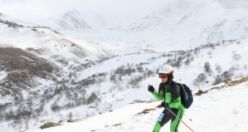 Türkiye Dağ Kayağı Şampiyonası Haldızen’de yapıldı
