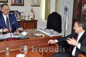 Atalay’dan Başkan Saral’a ziyaret