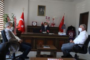 Başkan Sarıalioğlu’ndan Kantar ve Çelik’e ziyaret