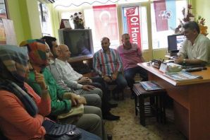 Ak Parti Of İlçe Yönetimi Of Havadis’i ziyaret ett