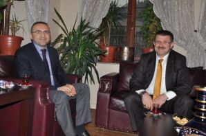 Çakır’dan Baro Başkanı Orhan Öngöz’e ziyaret