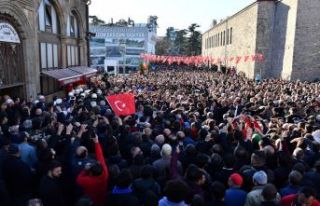 Trabzon Şehit Uzman Çavuş Kadir Tuncer’i uğurladı