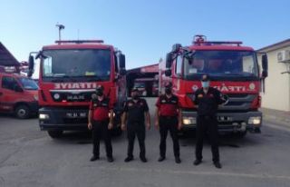 Trabzon Büyükşehir’den Manavgat’a yangın söndürme...