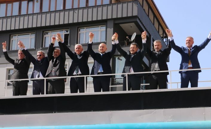Cumhur İttifakı’ndan Başkanlar Sarıalioğlu ve Genç’e destek mitingi
