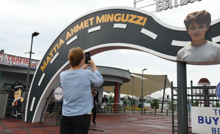 Ahmet’in adı Çocuk Trafik Eğitim Parkına verildi